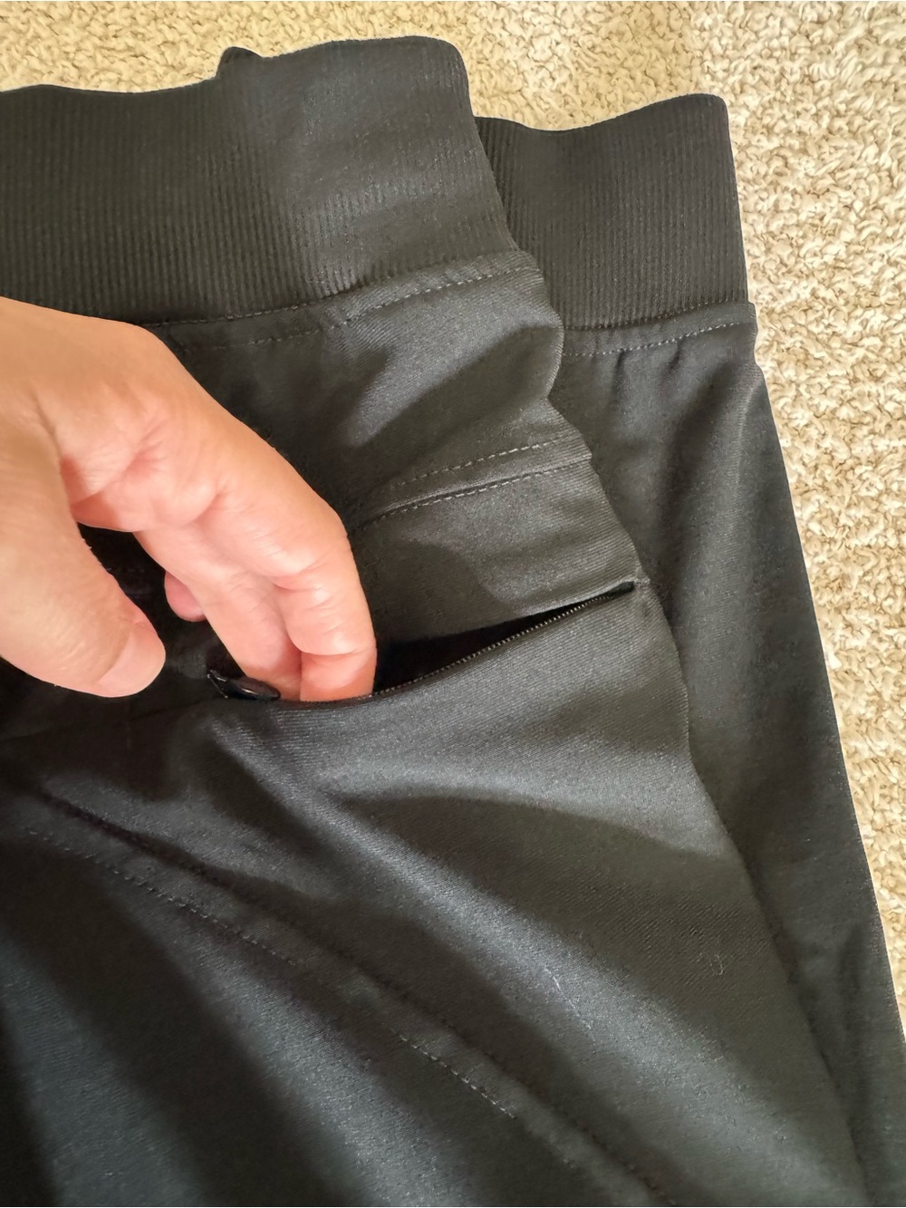 Birddogs Mens Black Boomstick Lined Jogger Pants Size XL Golf Athleisure - Picture 5 of 13